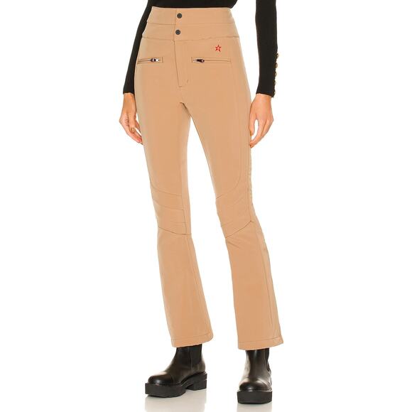 Perfect Moment 'Aurora' Tan High Waist Flare Pant Size M